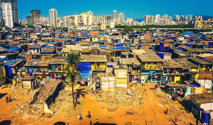 Mumbai representa les situacions de desigualtats existents al món. Font: CC