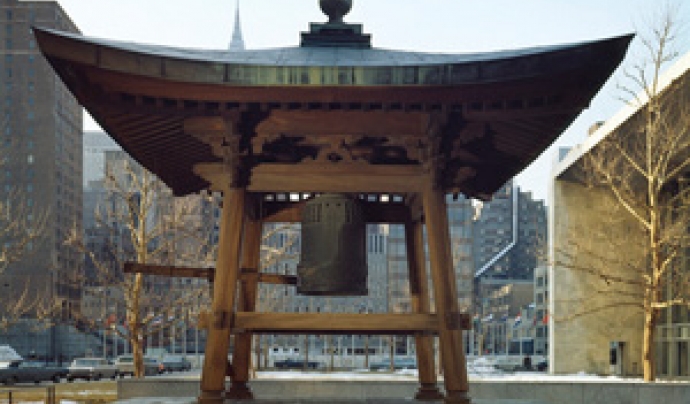 La Campana de la Pau, al Japó, és un símbol per Nacions Unides