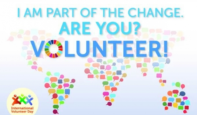El Dia Internacional del Voluntariat 2015 (imatge:worldwewant2015.org)