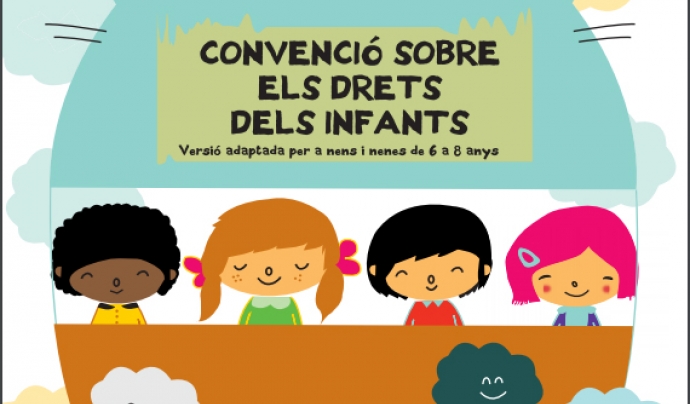 Publicació de Safe the Children per treballar els Drets dels Infants per a nens i nenes de 6 a 8 anys Font: 