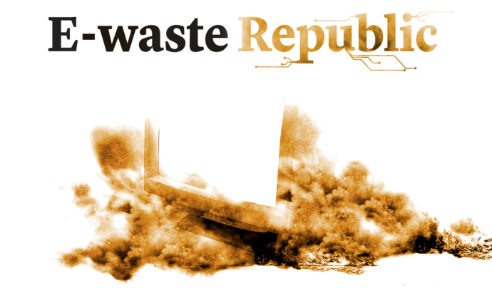 Imatge il·lustaratiu logotip del documental e-waste Font: 