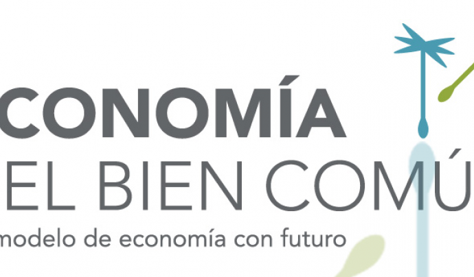 Logotip del moviment de l'Economia del Bé Comú en castellà Font: 