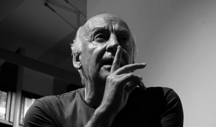 Eduardo Galeano. Font: Mariela De Marchi Moyano (Flickr)
