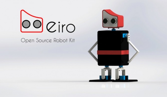 Eiro, un robot de programari lliure gallec! Font: 
