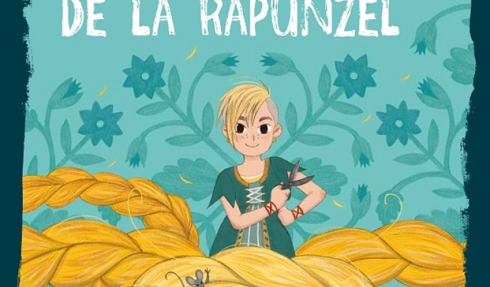 Portada del llibre 'El rap de la rapunzel'.  Font: Editorial Baula