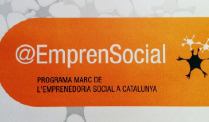 Programa marc d'emprenedoria social a Catalunya Font: 