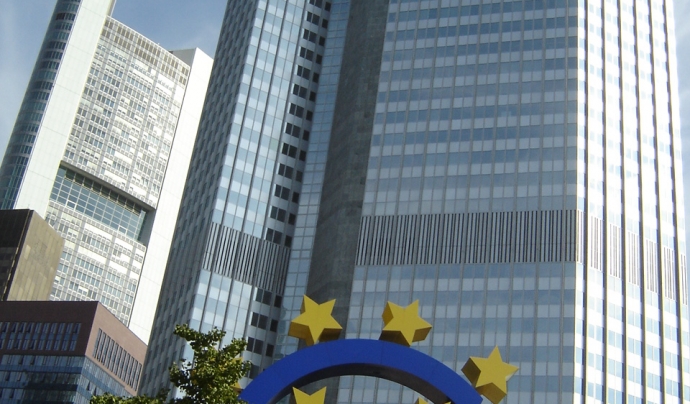 L'edifici del Banc Central Europeu, a Frankfurt, a Alemanya. Font: Wikipedia Font: 