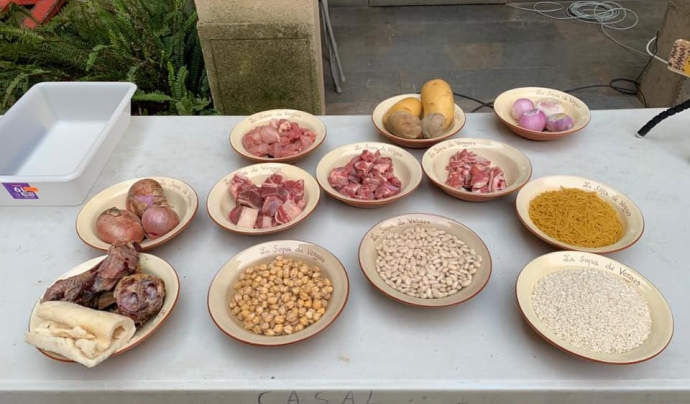 Cada poble té la seva pròpia recepta per fer escudella, ranxo o sopa. Font: Xarxes socials de la Federació d'Escudelles, Ranxos i Sopes Històriques de Catalunya