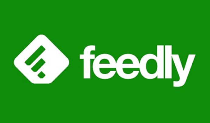 Logotip del lector d'RSS Feedly Font: Feedly