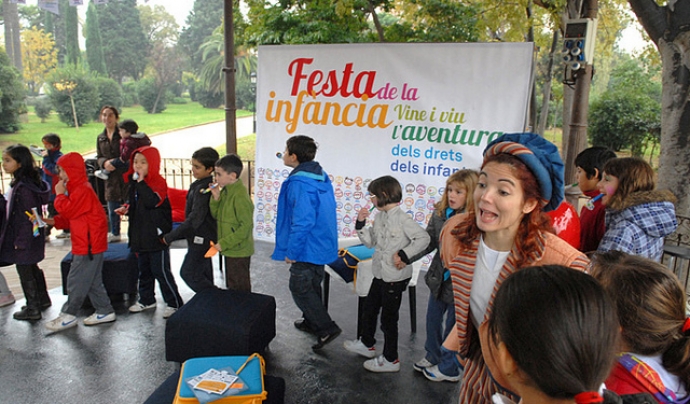 Una edició anterior de la Festa de la Infància. Foto: Ajuntament de Barcelona Font: 