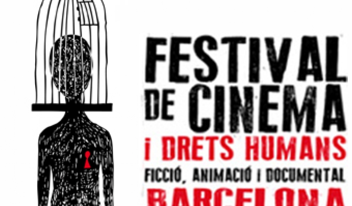 Logotip del X Festival de Cinema i Drets Humans de Barcelona Font: 