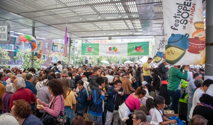 El Festival de Sopes de 9 Barris Acull és una activitat molt reconeguda i amb molta participació al barri. Font: 9 Barris Acull