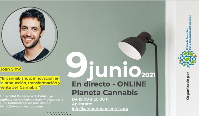 UPRC va dedicar el juny 2021 una de les seves sessions a la presentació del CannabisHUB UPC Font: UPRC