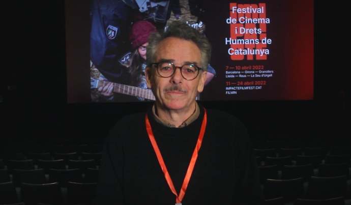 Oriol Porta, director del Festival de Cinema i Drets Humans de Catalunya, Impacte! Font: Oriol Porta