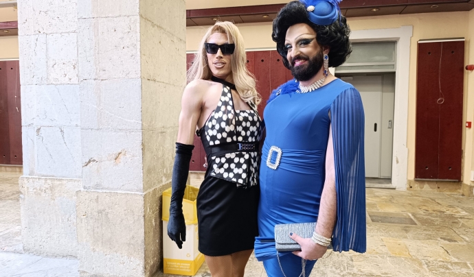 Les drags locals Zafiro i Lady Savannah seran les dinamitzadores del festival Pride Tarragona Font: Ajuntament de Tarragona