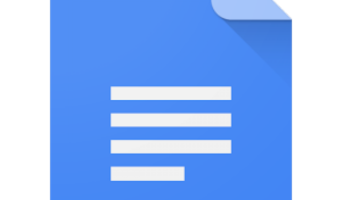 Logotip de Google Docs.  Font: Google