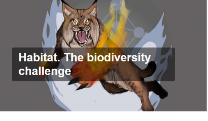 El joc d'educació ambiental "El repte de l'hàbitat" busca suport a Verkami (imatge: Biodiversity challenge) Font: 