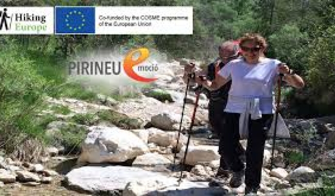 El projecte Hiking Europe promou itineraris de senderisme a Europa (imatge: rineu Emoció) Font: 