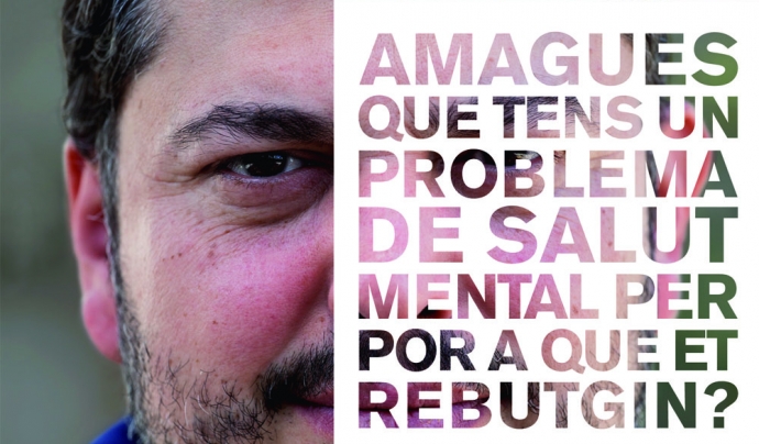 Cartell de la campanya "No et mosseguis la llengua, utilitza-la!" Font: 