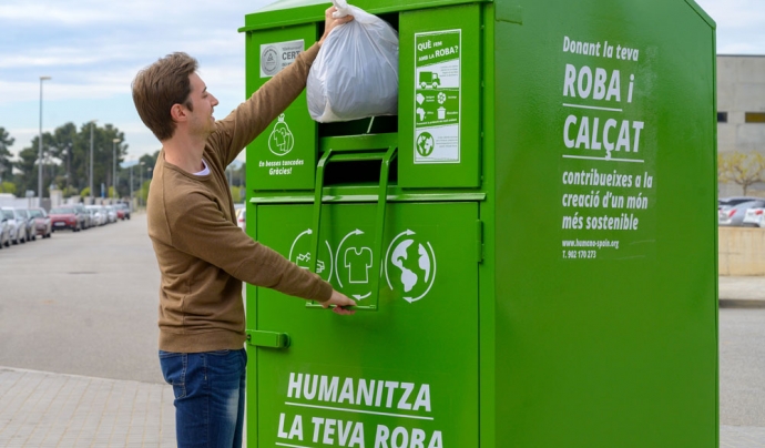 Un contenidor Humana.  Font: Joan Carles Montes