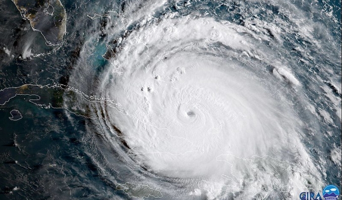 L'huracà Irma va deixar poblacions afectades i persones sense llar. Font: Wikimedia Commons