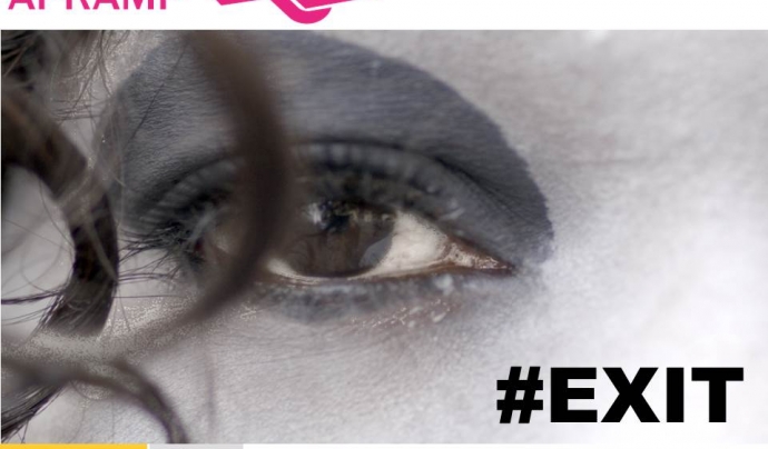 La campanya #Exit es va presentar a Madrid el 5 de setembre Font: APRAMP