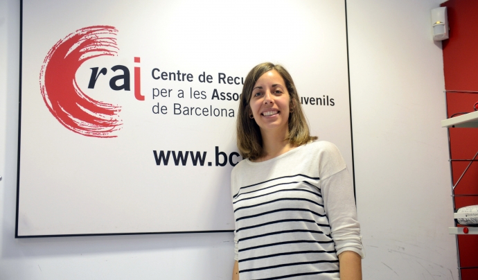 Marina Rahola, Assessora de Finançament Associatiu i d'Activitats Internacionals del CRAJ Font: 
