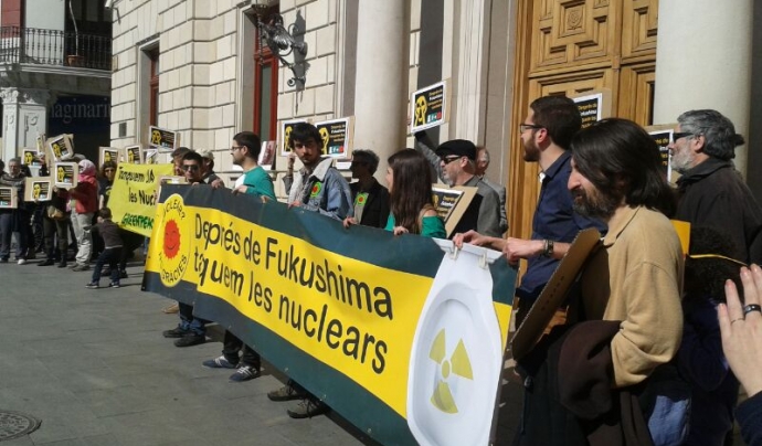 Concentració antinuclear a Reus 9 de març Font: 