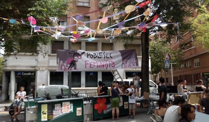 Festa Major 2016 / Foto: Poble Sec Feminista Font: 