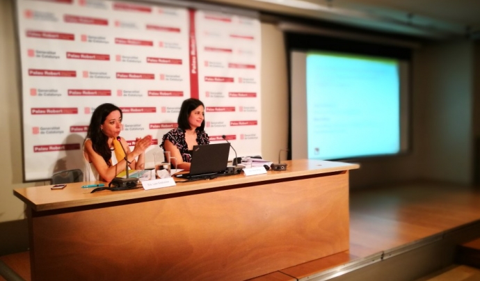 Presentació de la 'Guia de gestió del canvi pel foment de l'equitat de gènere al Tercer Sector Social de Catalunya' Font: DDiPAS