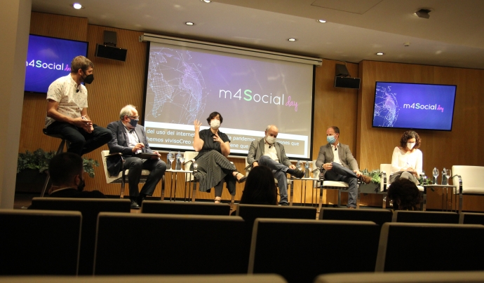 Debat sobre internet com a dret fonamental al m4Social day. Font: Carla Fajardo Martín