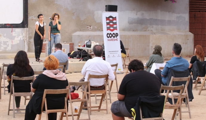 El Pati del Cafè Nou de Mataró va acollir, el 30 de setembre, la tercera edició de la Nit del Cooperativisme Font: Coop Maresme