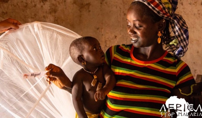Noemí Fuster treballa a Gàmbia contra la malària des de fa 13 anys. Font: Noemí Fuster.