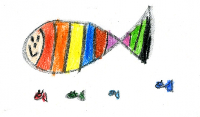 Pinta un peix