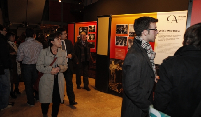 L'exposició es pot visitar fins el 3 de febrer al Museu d'Història de Catalunya Font: 