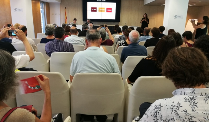 L''Informe d'associacionisme i voluntariat a Catalunya' s'ha donat a conèixer el 13 de setembre, en un acte celebrat a Barcelona Font: Colectic