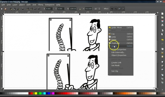 InkScape és una eina per a l’edició gràfica i vectorial  Font: InkScape