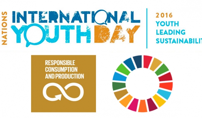 Logotip Dia internacional de Joventut 2016 Font: 