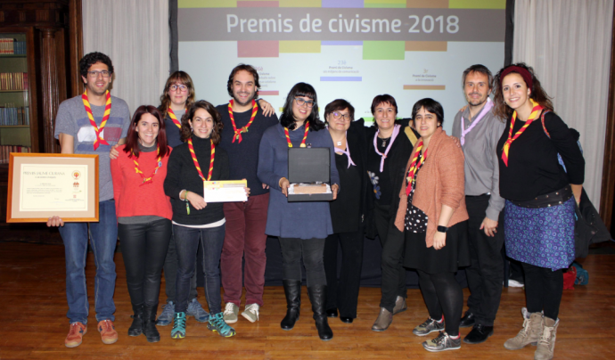 Premis Jaume Ciurana 2018 Font: Minyons Escoltes i Guies de Catalunya
