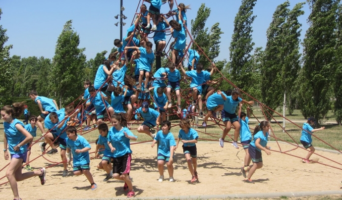 La XI edició dels Jocs Cooperatius es durà a terme al Parc Nou del Prat del Llobregat. Font: EscolesCoop