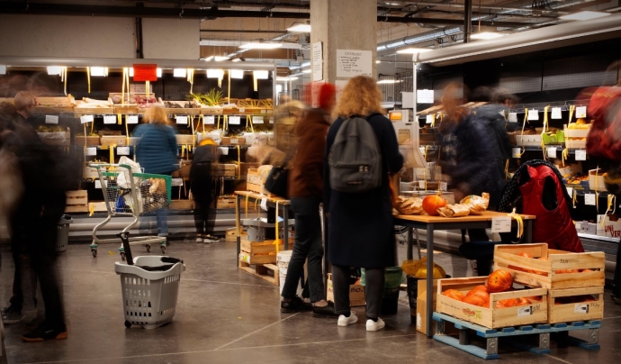La Louve és un supermercat cooperatiu creat fa dos anys a París Font: La Louve (Facebook)