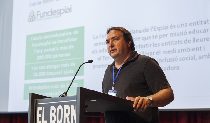 Jordi Román, cap de Recursos Humans de Fundesplai Font: 