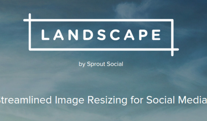 Edita les imatges per les xarxes socials amb Landscape! Font: 