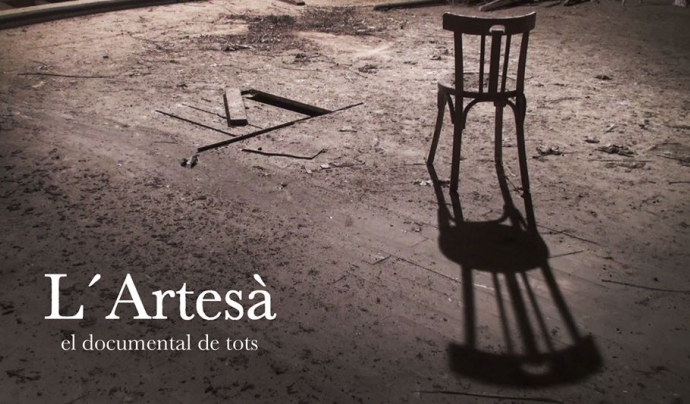El DVD "L'Artesà" es pot comprar per 10 euros al cafè del Centre Font: 