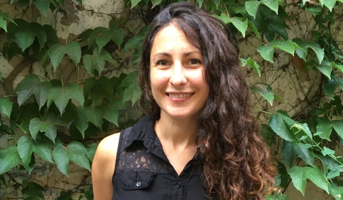 Laura Casas, responsable de comunicació de Lluïsos de Gràcia, i redactora de Xarxanet del 2011 al 2015. Font: Cedida