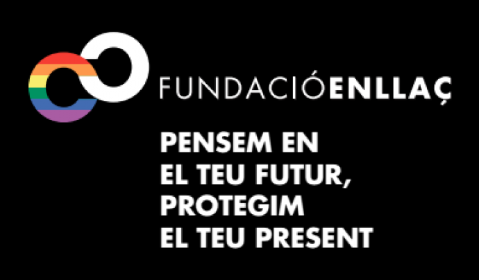 Lema Fundació Enllaç: Pensem en el teu futur, protegim el teu present Font: Fundació Enllaç