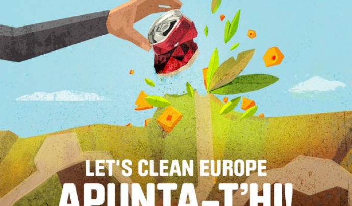 Del 6 al 9 de maig, Let's Clean Up Europe a Catalunya (imatge: residus.gencat.cat) Font: 