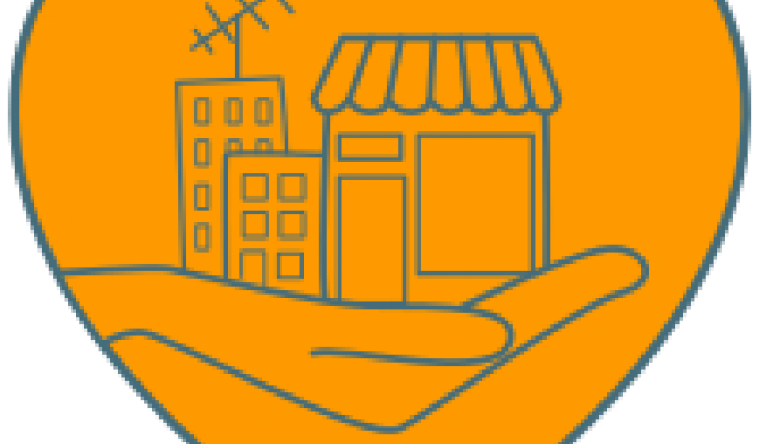 Logotip de la Xarxa d'entitats amigues del comerç de barri Font: 