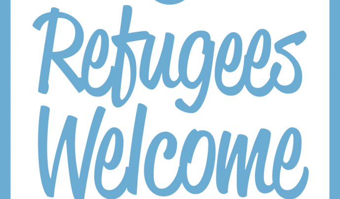 Logo Refugees Welcome. Font: Refugees Welcome International (Facebook)