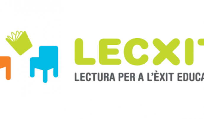 Logo del programa Lecxit de lectura per a l'èxit educatiu Font: 
